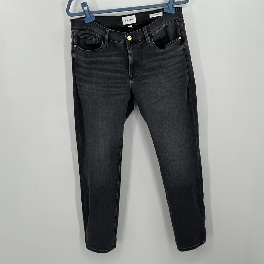 Frame Denim Le Garçon Jeans Black Women’s Size 30